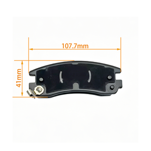 Pièces automobiles - Plaquettes de frein arrière de qualité OEM pour Cadillac <span class=keywords><strong>Seville</strong></span>, Buick GL8 et Chrysler Grand Voyager 18026218, 04882579 D698 - Product Image 4