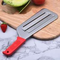 Keuken Gadgets RVS Dubbele Lemmet Schraper Kool Ui Handmatige Groentesnijder Cutter Schilmesje Met Handvat