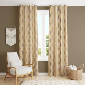 Venta al por mayor sala de estar estilo Boho cortinas, Cortinas de Lino de algodón, decoración Boho, paneles de cortina Boho, dormitorio sala de estar cortina - Product Image 2