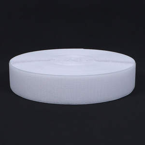 Ventes en gros de rubans auto-agrippants tissés non adhésifs pour machines à coudre, attaches pour vêtements, accessoires blancs, support OEM ODM - Product Image 3