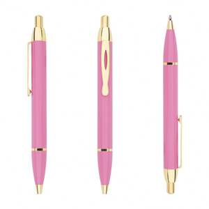 Stylo bille professionnel personnalisé à séchage rapide, multicolore, rétractable, encre noire 1,0 mm, idéal pour affaires/cadeaux/promotions - Product Image 2