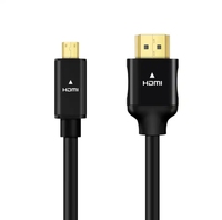 Câble adaptateur Micro USB vers Micro USB 4K HD avec gaine en PVC et conducteur en cuivre sans oxygène