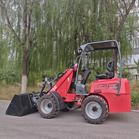Caricatore Agricolo Elettrico Mini da 500kg, Completamente Elettrico, Alimentato a Batteria, Articolato