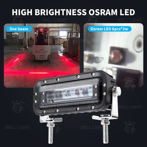 Luz LED Rectangular para Coche de 18W, Personalizable, Reforzada, a Prueba de Explosiones, IP68, CE, Gran Venta, Zona Azul, XRL1081C - Product Image 2