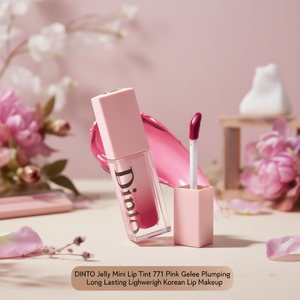 Dinto Jelly Mini Lip Tint 771 Rose Gelee Repulpant Longue Tenue Léger Maquillage Coréen pour les Lèvres - Product Image 3
