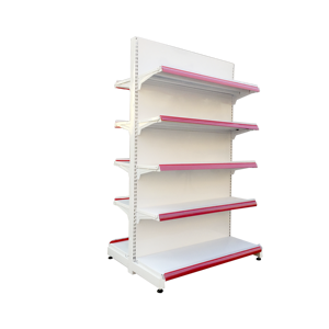 גואיצ 'אנג מדף דו צדדי סופרמרקט פלדה יחידות גונדולה מדפים חנות קניות קניון מתלה - Product Image 4