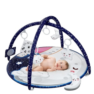 OEM Moon Theme For Baby Sleep Time Alfombra de actividades para bebés Alfombrillas de juegos lavables antideslizantes para bebés y niños pequeños - Product Image 1