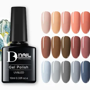 BDnail — vernis gel à ongles Super brillant, scintillant, séchage uv et led, facile à tremper, usine, OEM, en bouteille, salon de manucure, nail art