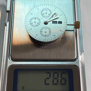 Mouvement mécanique 7750, fenêtre à 3 heures, double date, 28800VPH haute fréquence, neuf, avec options de date noire et blanche - Product Image 6