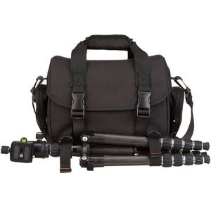 Sac photo et vidéo professionnel grand format pour appareil photo reflex numérique, intérieur gris, vente en gros usine BSCI - Product Image 1