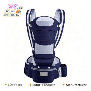 Porte-bébé multifonctionnel avec siège de hanche et rangement pour bébés de 0 à 6 mois, capacité de charge de 20 kg - Product Image 1
