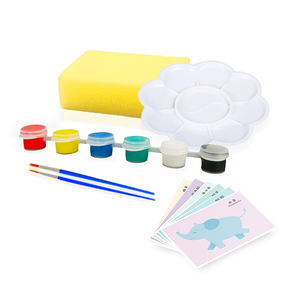 مجموعة طلاء أطفال تعليمية, مجموعة طلاء أطفال تعليمية للأصابع قابلة للغسل - Product Image 4