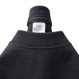 Camiseta de Punto Grueso de 250 g/m², Personalizable con Logotipo DTG, 100% Algodón, Manga Corta, Unisex, Estilo Urbano - Product Image 1