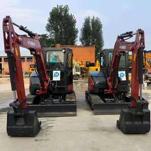 Mini-excavatrice d'occasion YANMAR VIO55 -6B de 5 tonnes, marque japonaise, excavatrice hydraulique sur chenilles d'occasion - Product Image 4