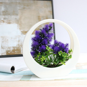 Decoración para el Hogar, Plantas Artificiales, Flores de Plástico, Pino, Ciprés y Agujas de Pino, Adornos Decorativos de Escritorio, Bonsái - Product Image 5