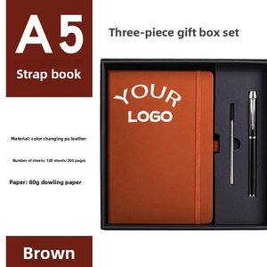 Sang trọng A5 tùy chỉnh PU da máy tính xách tay với Pan Hộp Quà Tặng đặt khuyến mại cung cấp từ bìa cứng cửa hàng - Product Image 2