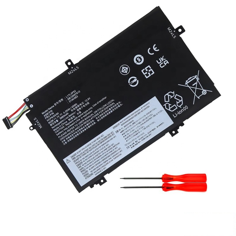 ラップトップバッテリーL17L3P52 Lenovo Thinkpad L480 L490 L580 L590