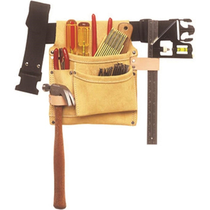 Sac à ongles et à outils <span class=keywords><strong>de</strong></span> menuisier professionnel personnalisé 179354 grain supérieur inversé 10 bonne stabilité <span class=keywords><strong>de</strong></span> charge plus résistant à l'usure - Product Image 5