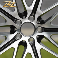 Velg BZ Heavy-Duty 20 22 24 Inch Forged Wheels Alloy Wheels untuk Truk RAM Hummer Ford Chevy GMC Toyota