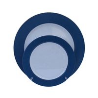Service de vaisselle en plastique, avec impression personnalisée, design coloré, d'assiettes en mélamine
