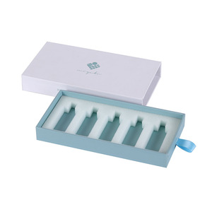 カスタム化粧品スキンケア包装紙ギフトボックス香水エッセンシャルオイルボトル引き出しボックスEVAフォームインサート付きディスプレイ用 - Product Image 3