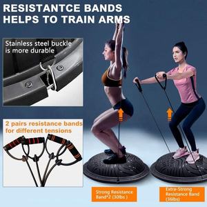 ZJFIT personalizado Pilates Fitness colorido estabilidad pelota <span class=keywords><strong>Yoga</strong></span> equilibrio <span class=keywords><strong>media</strong></span> pelota - Product Image 6