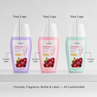 Nettoyant intime féminin OEM ODM sous marque privée, antibactérien, pH équilibré, hypoallergénique, formule personnalisée, pour l'hygiène féminine
