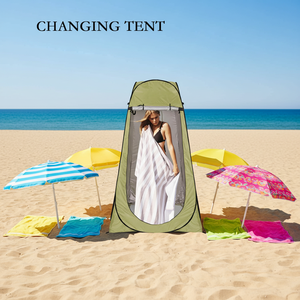 Carpa <span class=keywords><strong>de</strong></span> Ducha Impermeable para las Cuatro Estaciones Wind Valley, Toldo Emergente para Privacidad, Baño Portátil para Campamento, Cambiador para Campamento al Aire Libre - Product Image 5