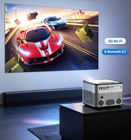Projecteur intelligent HTP Q8 Full HD 1080p, vidéo, film, LCD LED, stéréo HIFI, compatible 3D, 450 lumens ANSI pour cinéma maison et entreprise