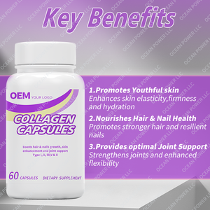 แคปซูลคอลลาเจนบำรุงผิวขาวใส ต้านอนุมูลอิสระ สูตรสมุนไพร ผสมไบโอติน เคราติน และกรดไฮยาลูรอนิก - Product Image 5