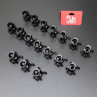 RJXHOBBY 110 ° ID 16 18 20 22 25 30mm Fixation Joint Carbone Tube Connecteur Train D'atterrissage Pied Fixation Té Trépied pour Drone UAV