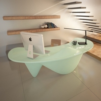 Bureau du PDG exécutif Mobilier de bureau Combinaison table et chaise Tables de bureau modernes