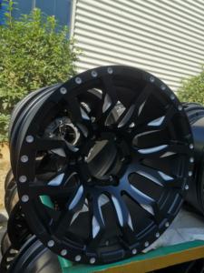 Mingyue <span class=keywords><strong>ขอบ</strong></span>ล้อรถยนต์นั่งส่วนบุคคล20X9J 18X9J 17X9J ออฟโรดสีดำสำหรับรถ Jeep 4Runner Patrol NAVARA RAM - Product Image 4