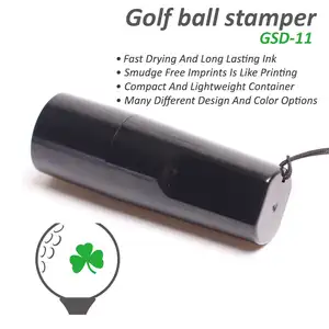 Personalized Golf Ball Logo Smudge Free Permanent Mark Dia.11mm Golf Ball Stamper