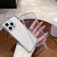 Coque de téléphone pour iPhone 18 Pro Max, coque de protection transparente souple en TPU anti-chute et antichoc avec trous fins/grands pour 17 Pro Max
