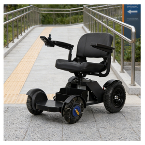 Sillas de Ruedas Eléctricas en Oferta, Scooter de Movilidad Plegable para Discapacitados y Ancianos con Canasta - Product Image 3