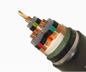 Câble d'alimentation haute tension robuste avec isolation épaisse et transmission de puissance sûre à conducteur solide - Product Image 5