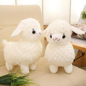 Venta Directa de Fábrica, Muñeco de Peluche de Oveja Pequeña, Simulación de <span class=keywords><strong>Alpaca</strong></span>, Juguete de Peluche, Regalo de Cumpleaños, Juguetes OEM Personalizados, Muñeco de Cordero - Product Image 2