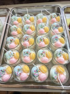 Candele Profumate All'Ingrosso, Confezioni con Grandi Conchiglie Floreali, Candele Corpo, Candele Personalizzate, Candele Aromatiche - Product Image 5