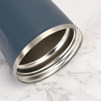 Vaso Térmico Reutilizable con Aislamiento al Vacío Ecológico de 380 ml y 510 ml con Logotipo Personalizado, Taza de Viaje de Acero Inoxidable de Doble Pared para Café