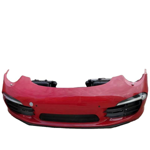 Pare-chocs avant pour <span class=keywords><strong>Porsche</strong></span> <span class=keywords><strong>911</strong></span> 991 (2012-2019), avec grille et découpes pour les feux antibrouillard, pièce de kit carrosserie - Product Image 1