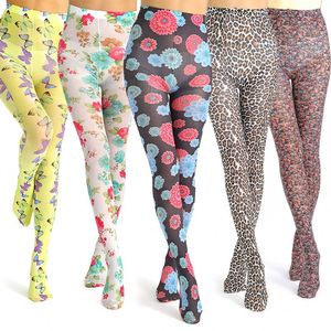 Calze a rete Lolita personalizzate con stampa digitale a 360°, senza cuciture, sottili, estive, <span class=keywords><strong>rosa</strong></span>, floreali, per ragazze. - Product Image 2