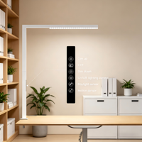 Lampe de table LED Billionaire Lighting BR-FS0046, construction en aluminium, design minimaliste, utilisation au bureau, température de couleur multiple