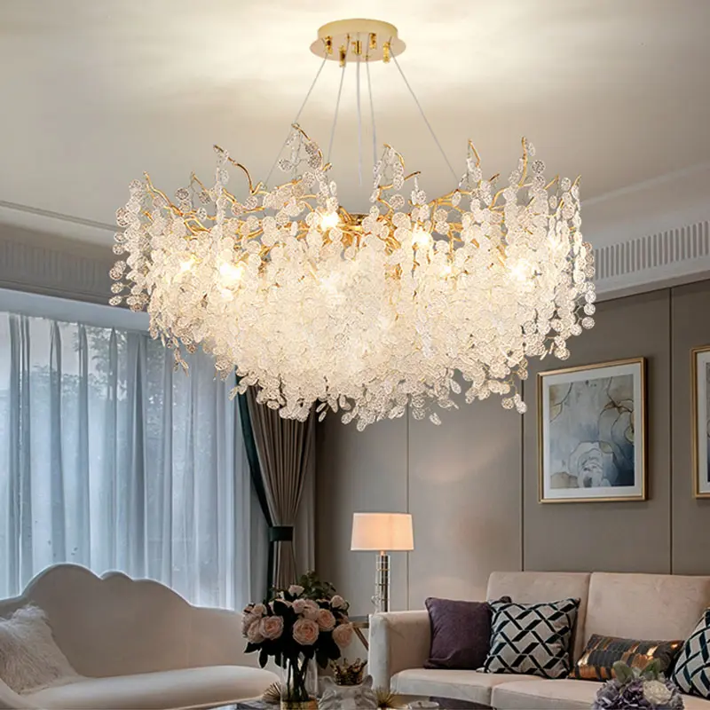 2023 Newest Design Luxury Living Room Modern Pendant Light Chandelier For Hallway