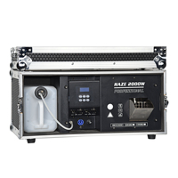 Machine à brouillard aqueux MOKE 2000W avec télécommande DMX LCD et flight case pour scène