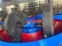 Broyeur à double roue pour l'or (1200 Wet Pan Mill) pour le traitement des minerais - Équipement minier et de traitement des matières premières