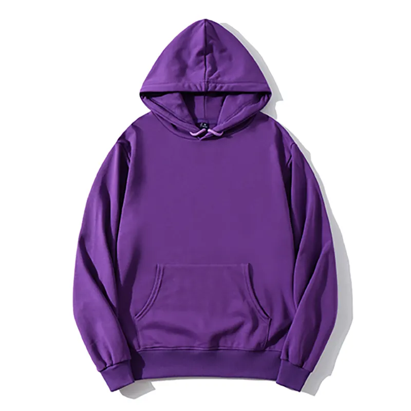 Best Selling Men's Plain Hoodies With Design Heavy Thick Hoodies Custom Hoodies Multi-Color Cotton Polyester Sweatshirts