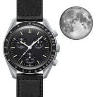 Reloj NYY Heat para Hombre, NIRICHA Moon Program, Seis Agujas, Reloj de Cuarzo Luminoso