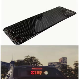 Panneau d'affichage LED programmable à commande par application, yeux de démon de voiture, lumière LED, écran de texte LED, panneau d'affichage intelligent LED - Product Image 1