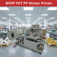 Meilleur prix – Nouvelle imprimante d'étiquettes UV automatique à jet d'encre avec machine de découpe, de laminage et d'estampage à chaud pour rouleaux de papier PET, BOPP, synthétique et kraft